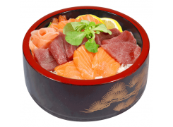 Chirashi  thon saumon