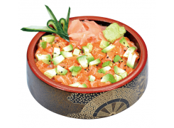 chirashi taretare saumon avocat 