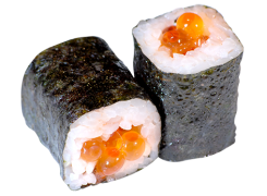 Maki   oeufs de saumon