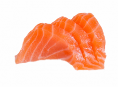 Sashimi  saumon